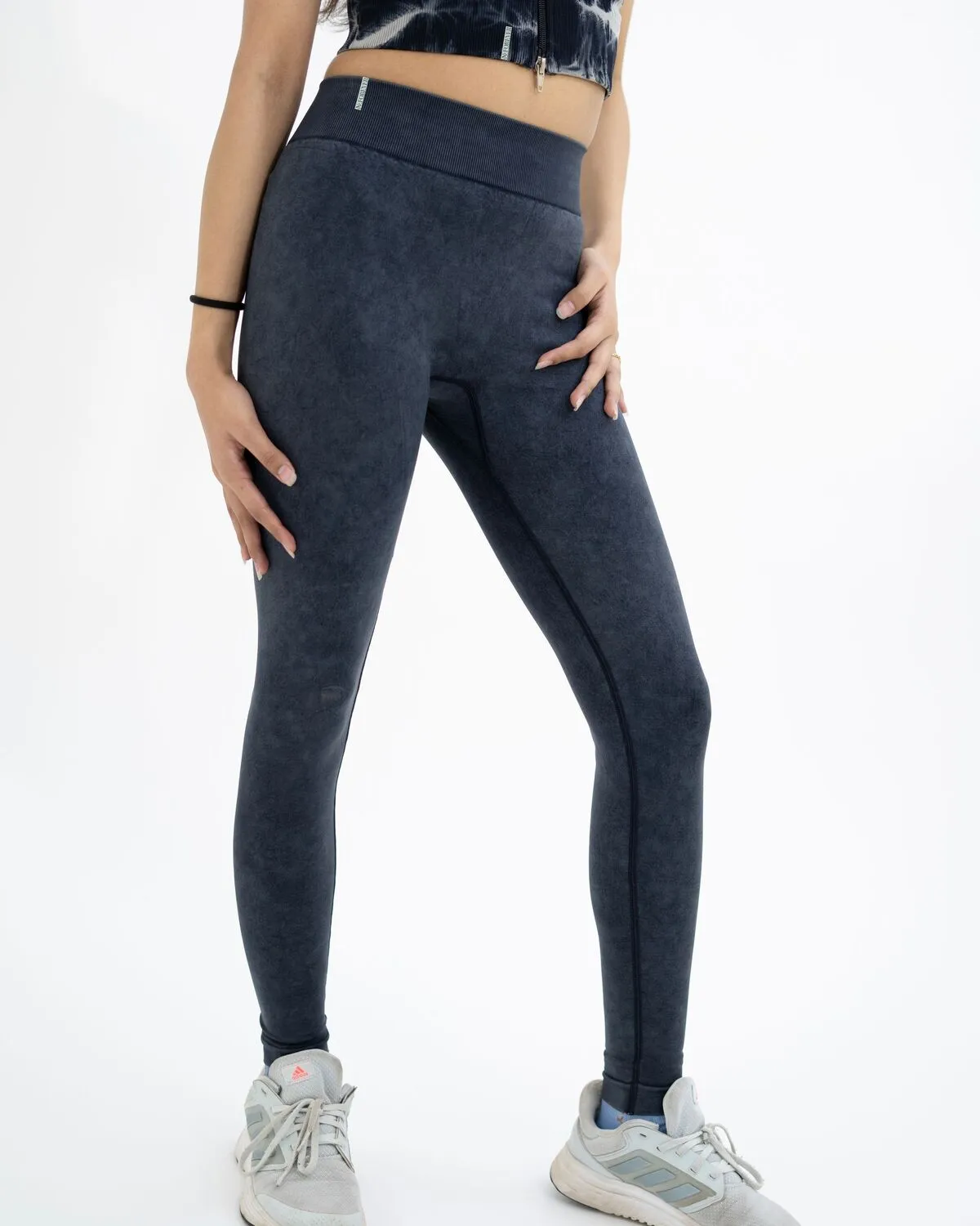 Leggings Impulso color negro, vista lateral